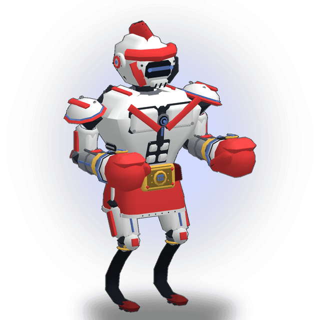 RIVET, a melee robot with piston fists